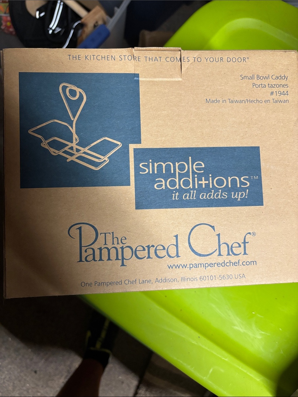The Pampered Chef Small Bowl Caddy